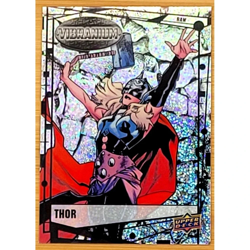 2015 MARVEL VIBRANIUM  THOR  RAW‎ INSERT UPPER DECK MCU